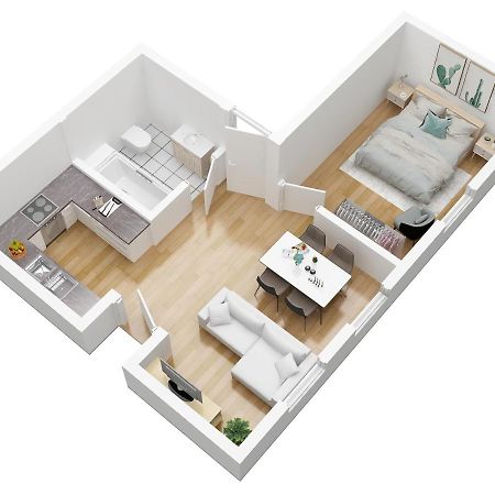 The Hoste Apartment Leicester Bagian luar foto